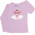 Pink Full Sleeve Girls Pyjama  - Angel